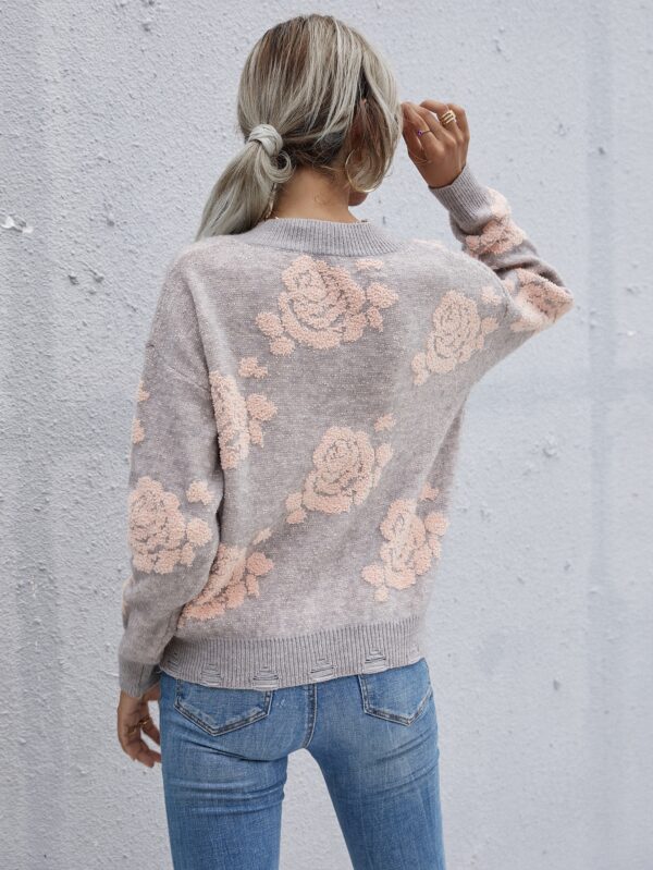 Jersey con patrón floral - Imagen 2