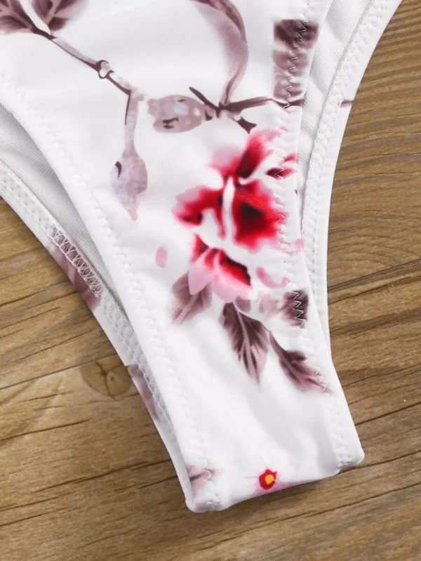 Vestido de baño con estampado floral - Imagen 5