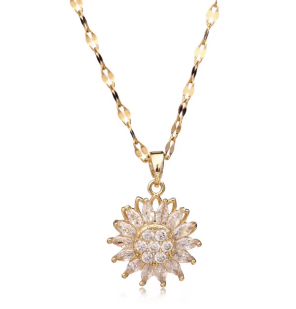 Collar de girasol rotatorio - Imagen 3